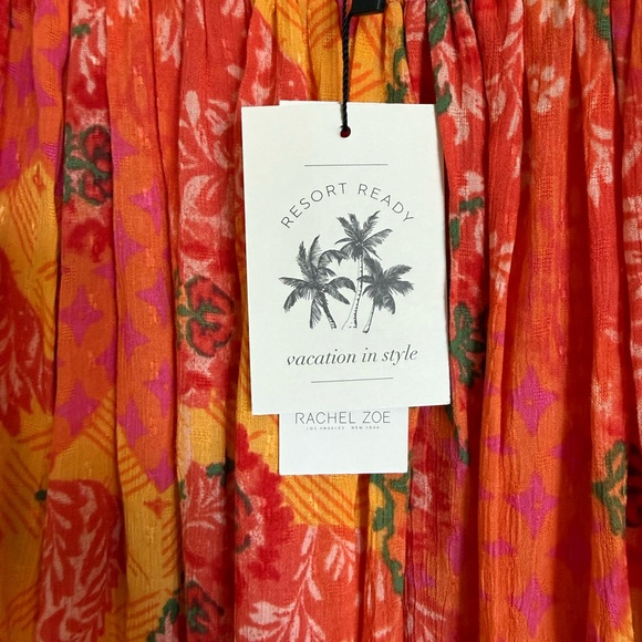 NWT Rachel Zoe Tropical Off Shoulder Blouse - Picture 4 of 8